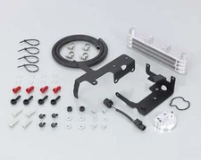 Kitaco 3 ROW Oil Cooler 2022+ Honda GROM RR Only (for STOCK HEAD) 360-1452160