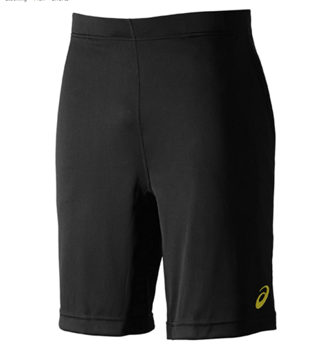 ASICS Uomo Tennis Pantaloncini Sport Pantaloncini da  gioco-NERO/GIALLO-NUOVO | eBay