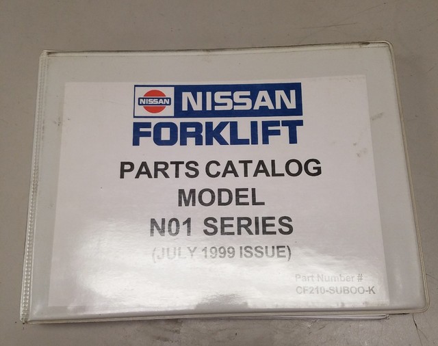 Nissan forklift parts catalog