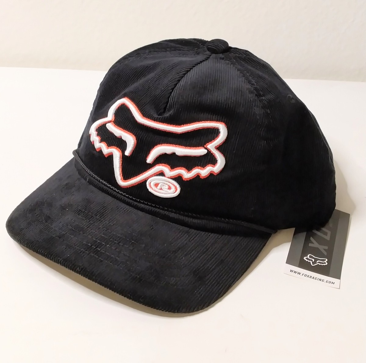 Fox Racing Snapback Cap Hat Color: Black One Size