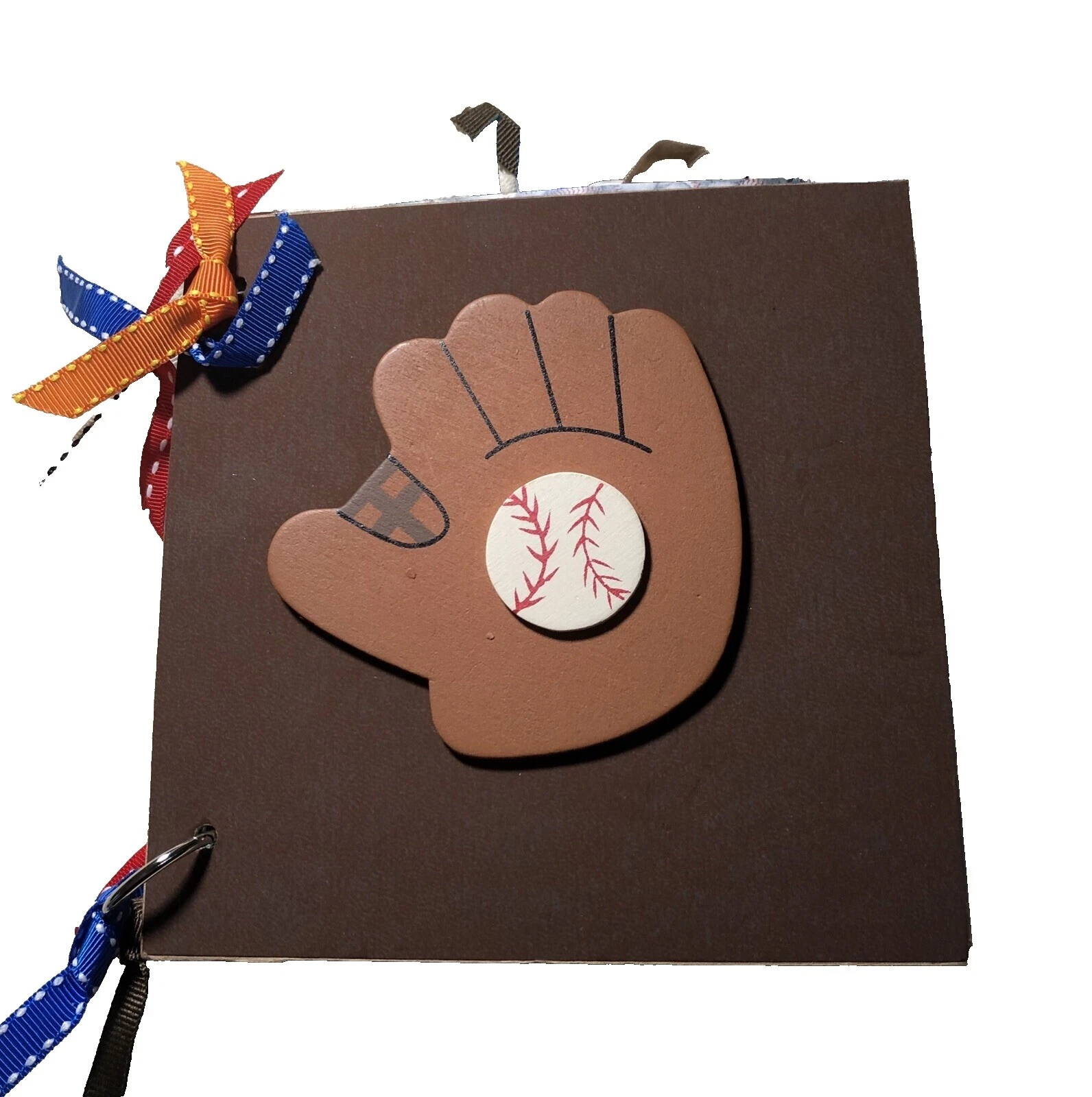 Álbumes de recortes de Madera Hecho a Mano Marrón