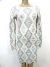Metallic Sweater Dress Dolce Vita Arlette Size M Long Sleeve Pullover NEW