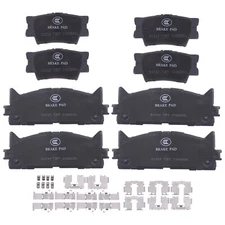 Front Rear Ceramic Brake Pads for Toyota Avalon Camry Lexus ES350 2007- 2017