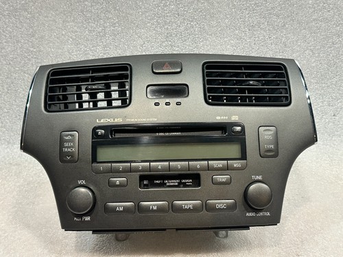2002-2006 Lexus ES300,ES330 Radio CD Cassette Player AM FM OEM