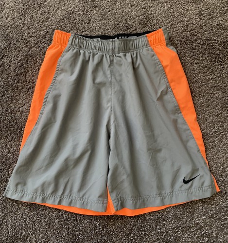 Mens Nike Dry-Fit shorts grey and neon 