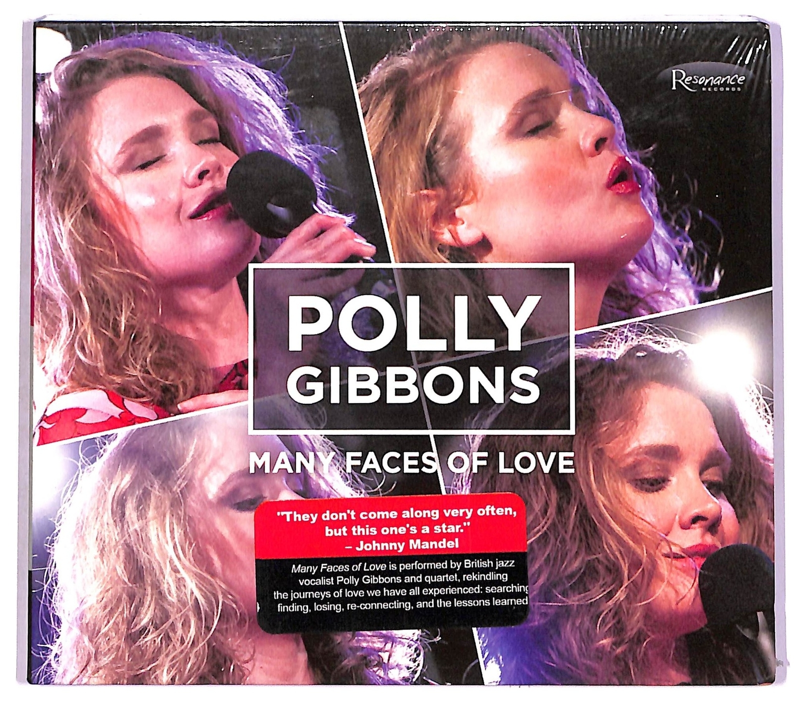 EBOND Polly Gibbons - Many Faces Of Love+DVD - Resonance Records  -  CD CD080059