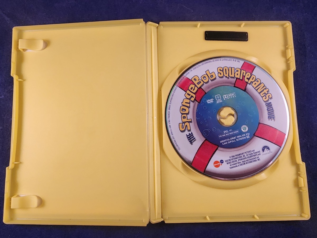The Spongebob Squarepants Movie (DVD, 2005, Full Screen