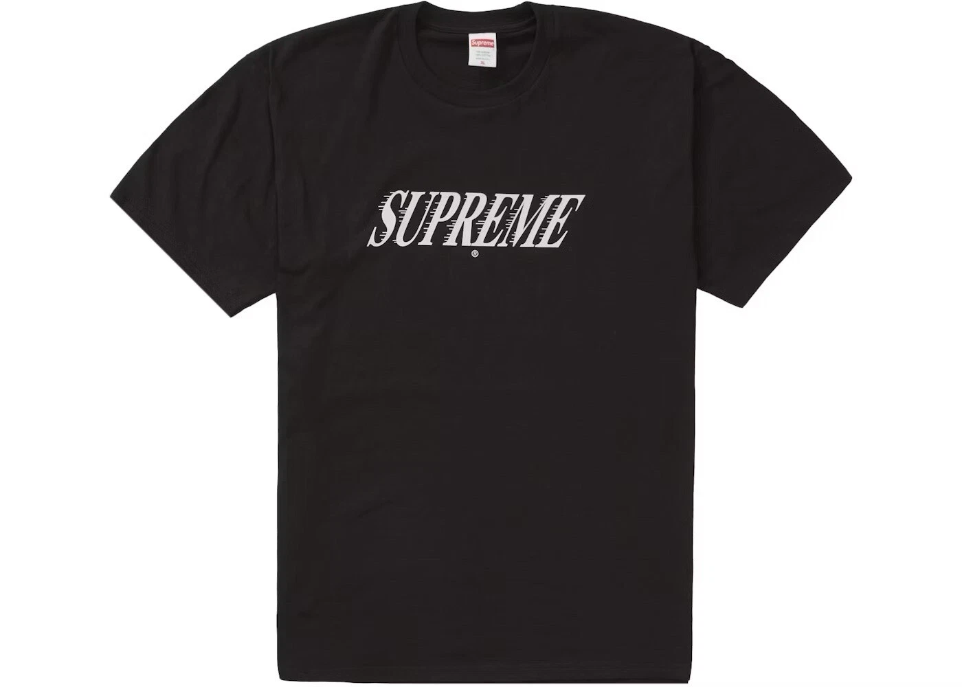 Tee shirt noir Supreme Slap Shot taille L