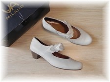 VA Milano * hübsche Schuhe Ballerinas Halbschuhe Leder Luftpolster * Gr. 38 (5)