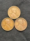1927 P, D & S LINCOLN CENTS 3 COIN SET