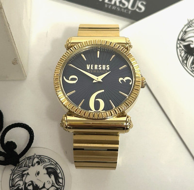 Versus Versace Republique 38mm Watch gold stainless steel  VSP1V1019