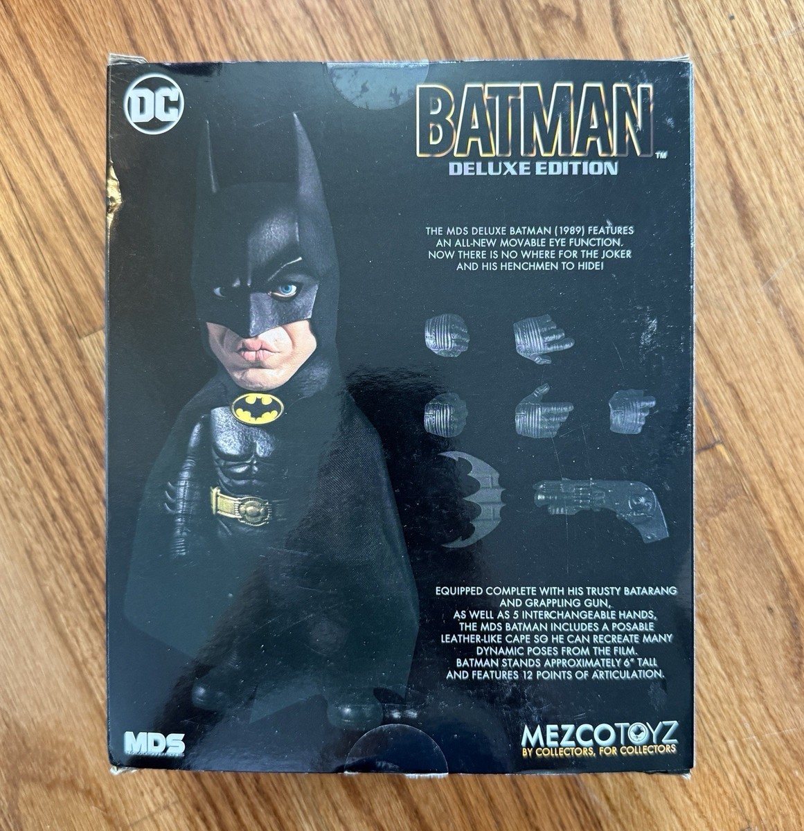 mezco mds バットマン 1989 MAY198843 - MDS BATMAN 1989 DELUXE 6IN FIGURE - Previews World