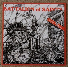 Battalion Of Saints: Second Coming 1994 TAANG! Records #183 Red Color Vinyl NM 