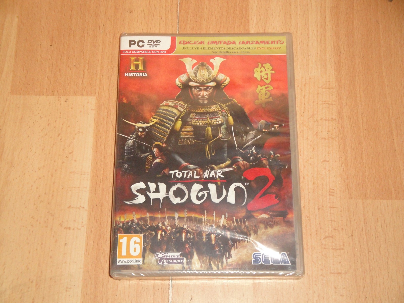 TOTAL WAR SHOGUN 2 EDICION LIMITADA LANZAMIENTO PARA PC NUEVO PRECINTADO