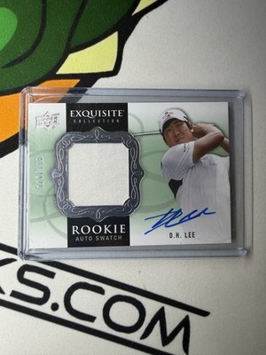 2013 Upper Deck Exquisite D.H. Lee Patch Auto /175