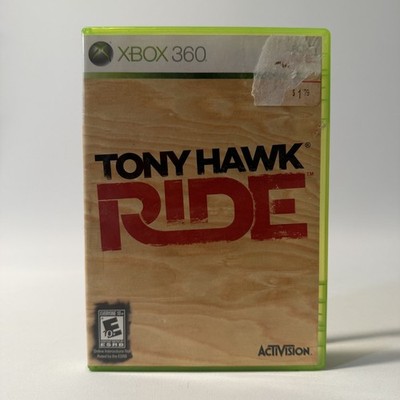 Tony Hawks Ride Xbox 360 Activision Skateboarding Sports Video Game CIB