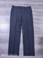 Chaps Dress Pants Adult 34 x 30 Gray Suit Trouser Bottoms Mens