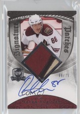 2008-09 Upper Deck The Cup Signature 69/75 Peter Mueller #SP-PM Patch Auto 1h6a