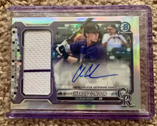 2026 Bowman Chrome Charlie Condon Jumbo Auto Relic /150 #JCAR-CCO Rockies
