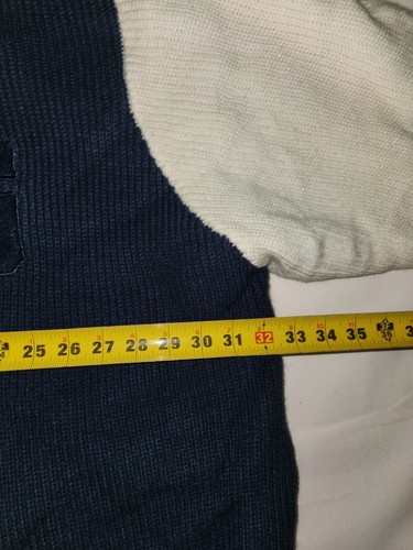 Coogi Varsity Jacket Mens 5XL Blue Red White Knit Long Sleeves Q4 Designs 2013 - Picture 11 of 23