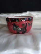 "Christmas Scottie Dog" Certified International Bowl.                      (217)