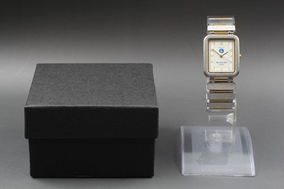 Vintage 1985 N MINT Seiko Arc 7321-5760 Gold Two-Tone Quartz Mens