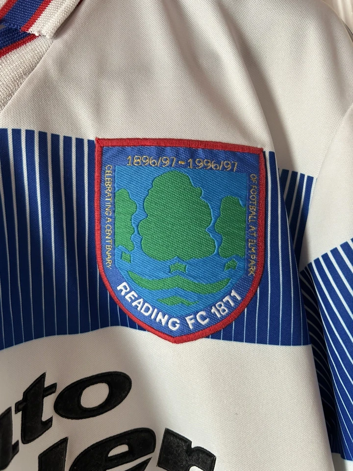 Reading FC Centenary home shirt Macron. Size M - Image 2 of 3
