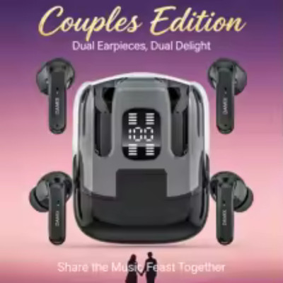 TWS Wireless Earbuds Bluetooth 5.5 Kopfhörer 4 ENC Mikrofone IP7 für Android & iPhone