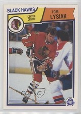1983-84 O-Pee-Chee Tom Lysiak #107 0m8e
