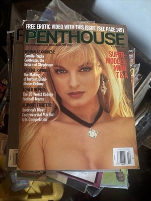 Penthouse Magazine October 1994 w Poster Heidi Lynne Pet Ultimate Fighting MMA
