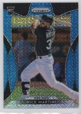 2019 Panini Prizm Tier III Blue Mojo Prizm 83/399 Nick Martini #280 1cx3