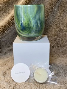 Votive Glassybaby Seahawks Grit 2016 – Vert – Verre – Occasion