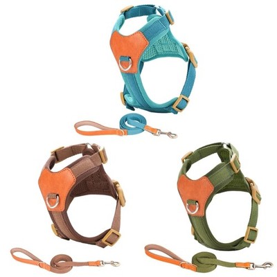 Comfortable Dog Vest for Small Dogs Breathable Training Vest Adjustable Buckles