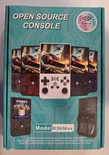 Open Source R36MAX 4000mAh Portable Rechargeable Handheld Retro Game Console