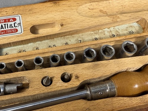 Vintage Screw Driver And Nut Driver Tool Set By Siro Scurati.Innocenti Lambretta - Picture 4 of 15