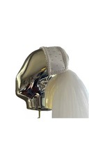 Vintage 1960s Ivory Juliet Cap with Pearls Elbow Length Wedding Veil Bridal Hair