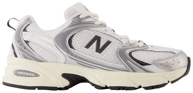 New Balance 5307イ卜 ·イビ一·シルバー New Balance 530 Sneaker – Silver Metallic/Black Cement | Plaza