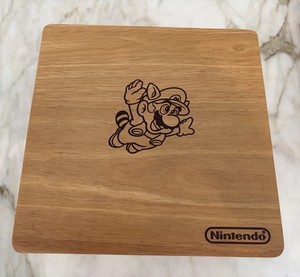 RARE Mint 🔥VINTAGE NINTENDO🔥 NES 16 Game Wooden Console Stand Flying Mario HTF