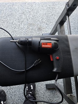 Drill Master 120 Volt 3/8'' Variable Speed Reversible Plug-in Drill #60614 C