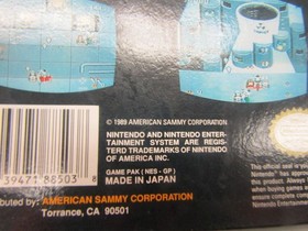 Thundercade (Nintendo Entertainment System, 1989) NES GAME SAMMY -Tested Working