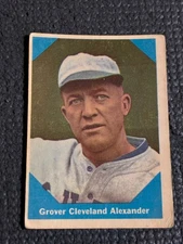 1960 Fleer Baseball Greats Grover Cleveland Alexander #5 - No Creases