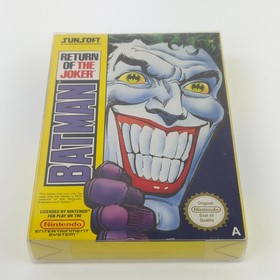Nintendo NES Spiel: Batman Return of the Joker - OVP cib komplett (PAL-A UKV)