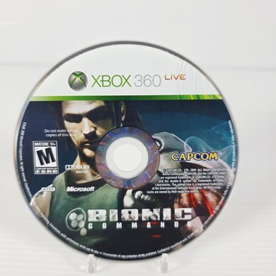 Bionic Commando (Microsoft Xbox 360, 2009) Disc Only Tested 
