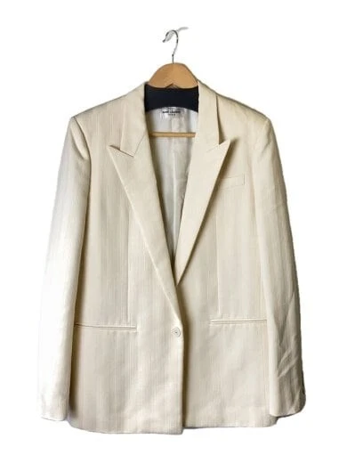 SAINT LAURENT (YSL) SAINT LAURENT Giacca 48 Lana CRM Strisce 684413 Y1A39 