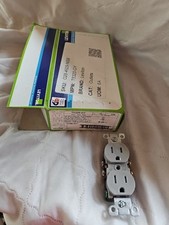 10 NEW Leviton T5320 Gray 15A 125V Duplex Receptacle Outlet Tamper Res