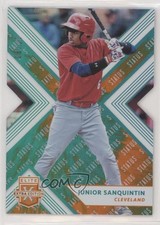 2018 Elite Extra Edition Status Tie-Dye Die-Cut 7/10 Junior Sanquintin #116 1b3