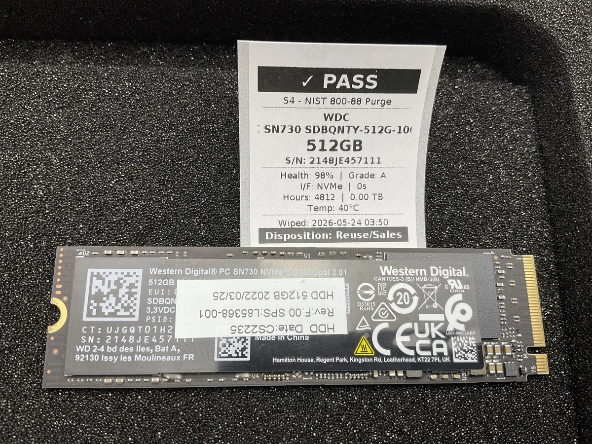 Western Digital M.2 Interface 512 GB Solid State Drives for sale