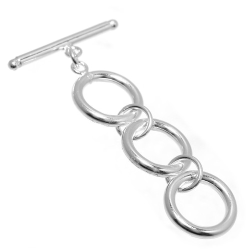 Anello a cupola in argento sterling Art Déco: gioiello massiccio in argento 925
