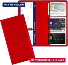 Car Registration and Insurance Card Holder,PU Leather Vehicle License Document G