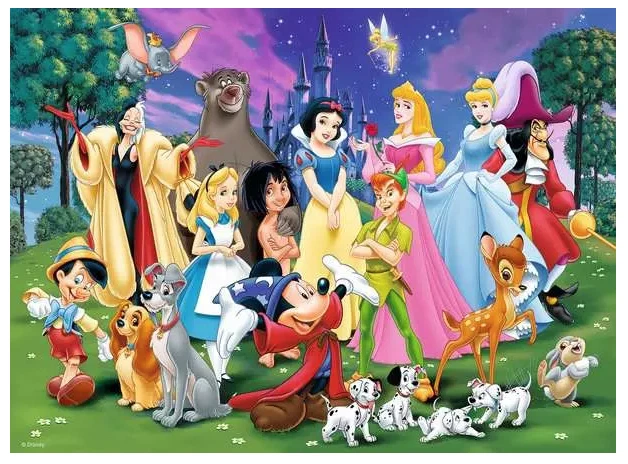 Amici di Disney Ravensburger 49x36 cm - Immagine 2 di 2